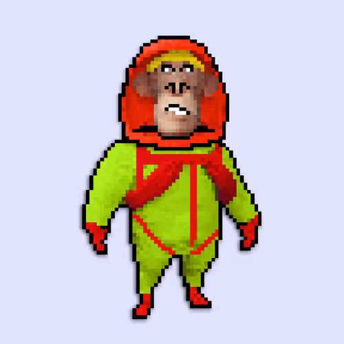 Pixel Radioactive Apes