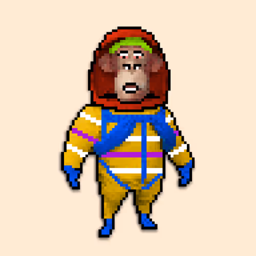 Pixel Radioactive Apes