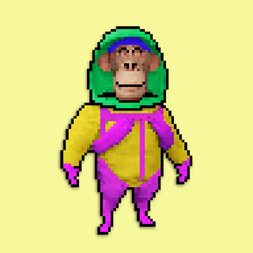 Pixel Radioactive Apes
