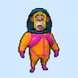 Pixel Radioactive Ape #1014