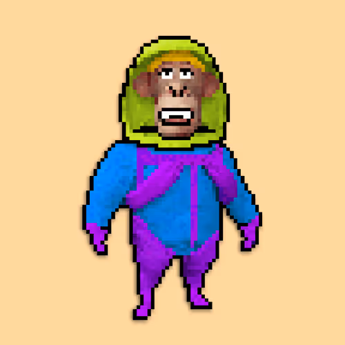 Pixel Radioactive Apes