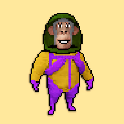 Pixel Radioactive Apes