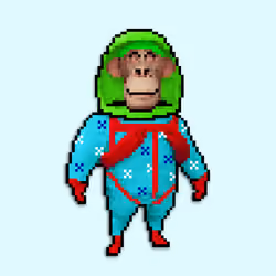 Pixel Radioactive Ape #671