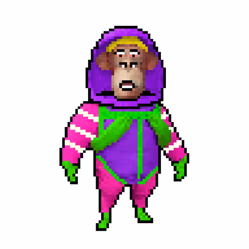 Pixel Radioactive Apes