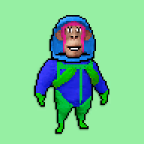 Pixel Radioactive Apes