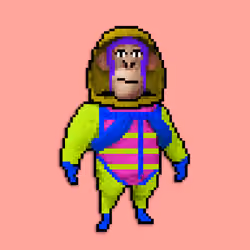 Pixel Radioactive Ape #366