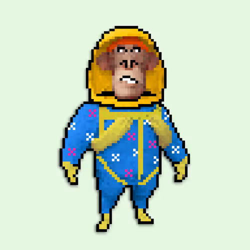 Pixel Radioactive Apes
