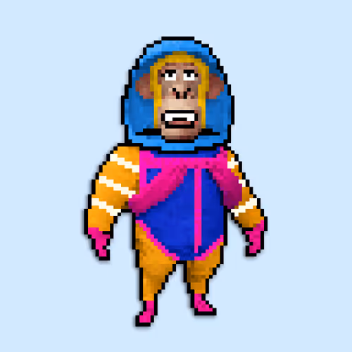 Pixel Radioactive Apes