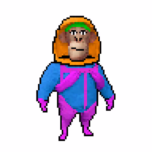 Pixel Radioactive Apes