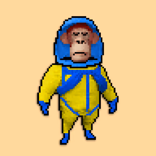 Pixel Radioactive Apes
