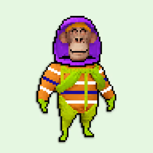 Pixel Radioactive Apes