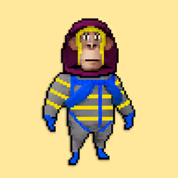 Pixel Radioactive Ape #1058