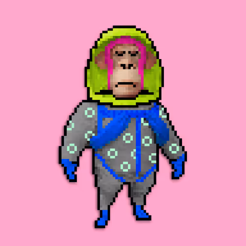 Pixel Radioactive Apes