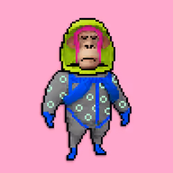 Pixel Radioactive Ape #456