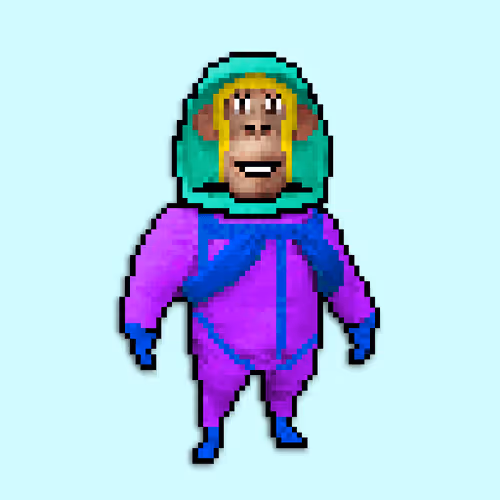 Pixel Radioactive Apes