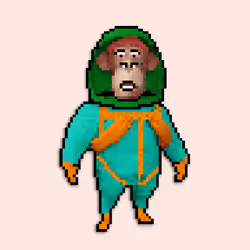 Pixel Radioactive Ape #933