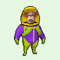 Pixel Radioactive Ape #36