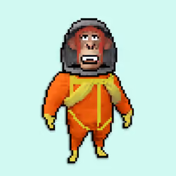 Pixel Radioactive Ape #176