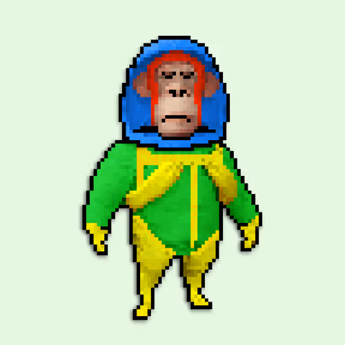 Pixel Radioactive Apes
