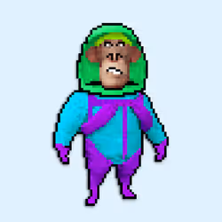 Pixel Radioactive Ape #175