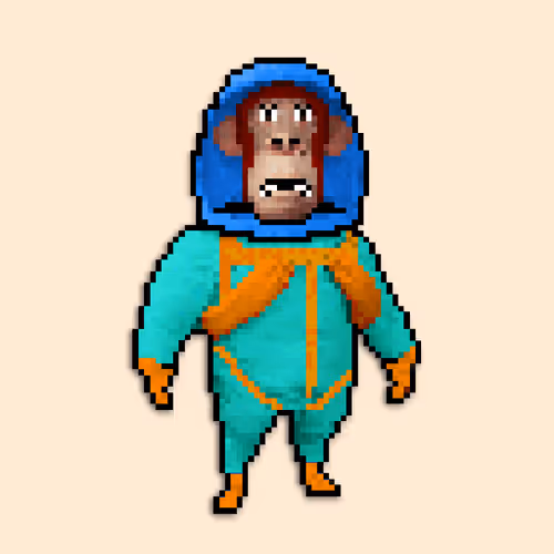Pixel Radioactive Apes