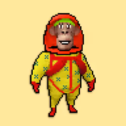 Pixel Radioactive Ape #119