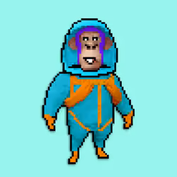 Pixel Radioactive Ape #82
