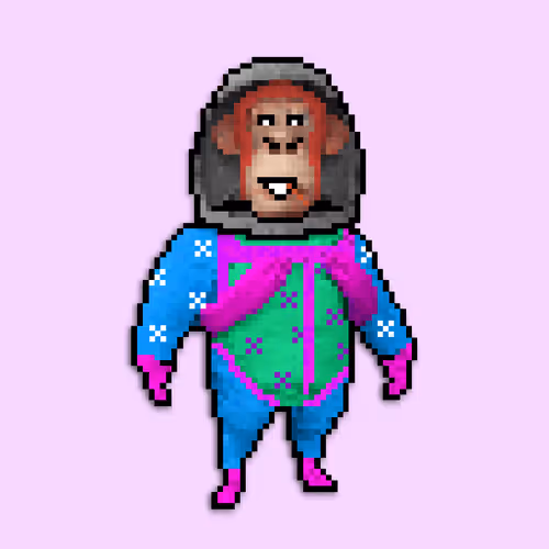Pixel Radioactive Apes