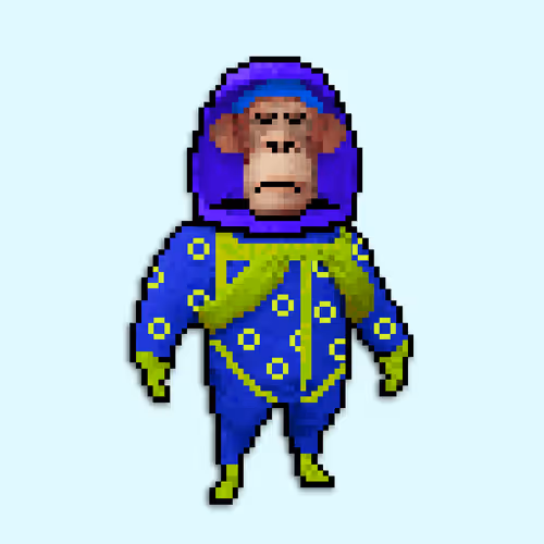 Pixel Radioactive Apes