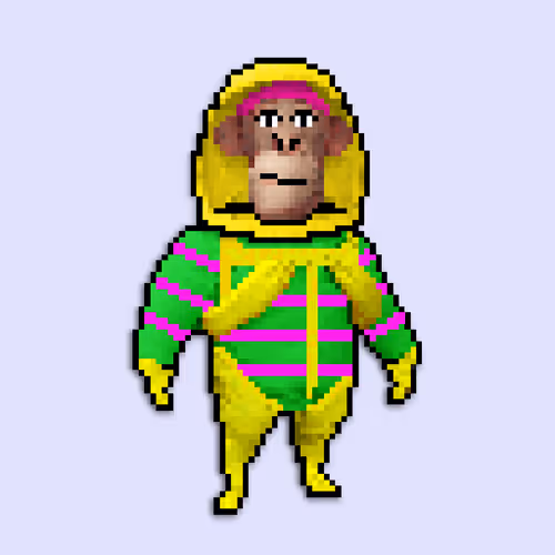 Pixel Radioactive Apes