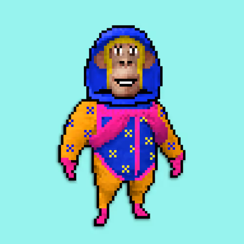 Pixel Radioactive Ape #979
