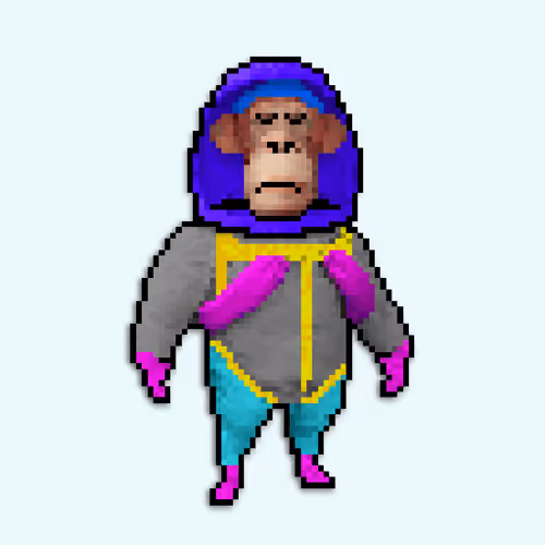 Pixel Radioactive Ape #894