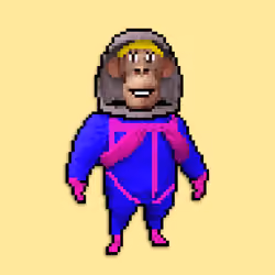 Pixel Radioactive Ape #276