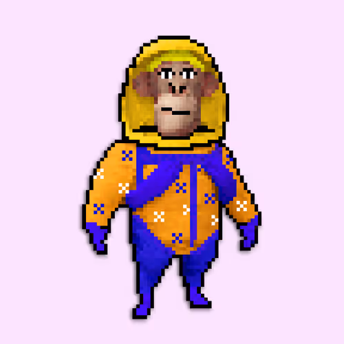 Pixel Radioactive Apes
