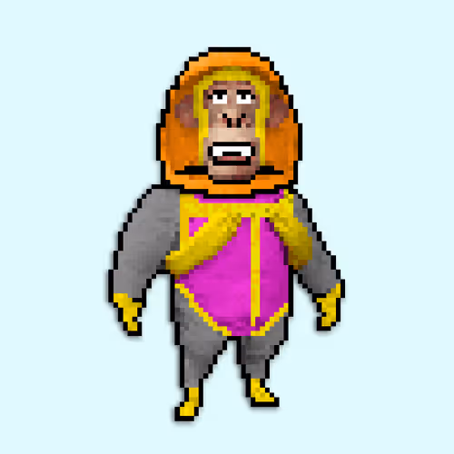 Pixel Radioactive Apes