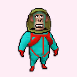 Pixel Radioactive Ape #372