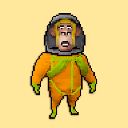 Pixel Radioactive Ape #934