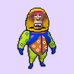 Pixel Radioactive Ape #892