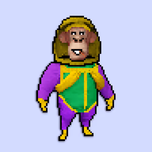 Pixel Radioactive Ape #911