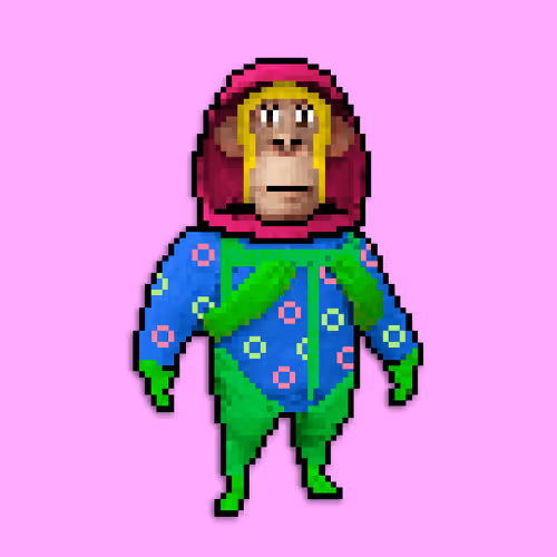 Pixel Radioactive Apes