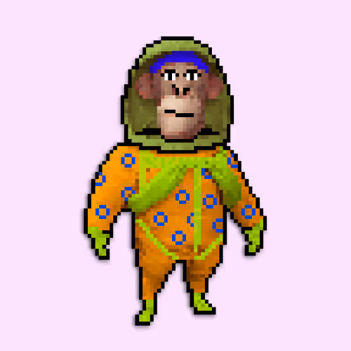 Pixel Radioactive Apes