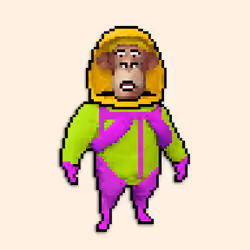 Pixel Radioactive Ape #277