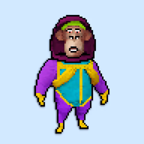 Pixel Radioactive Apes