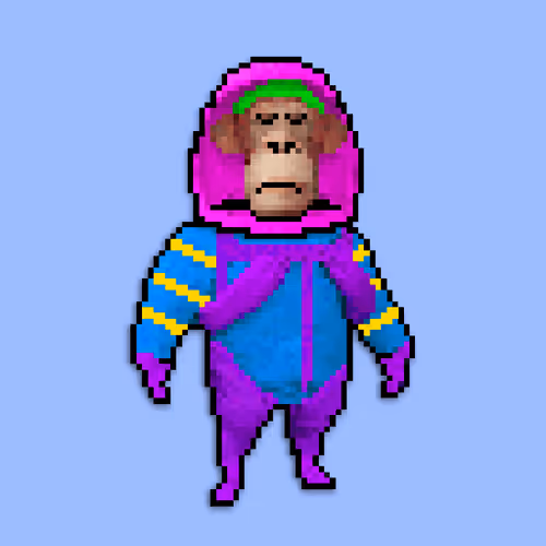Pixel Radioactive Apes