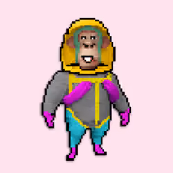 Pixel Radioactive Ape #220