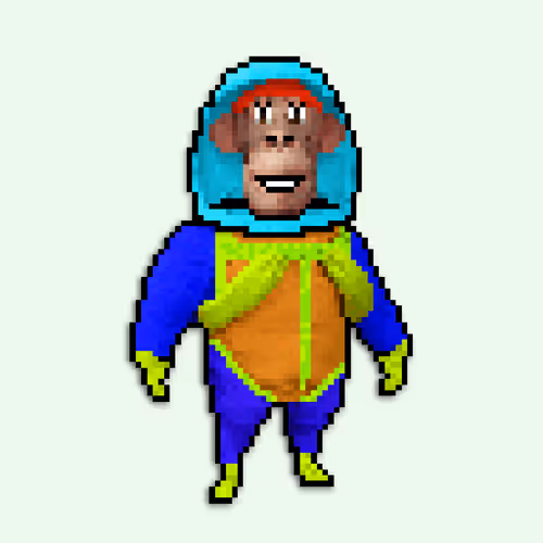 Pixel Radioactive Apes