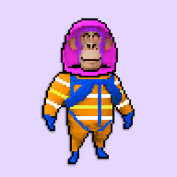 Pixel Radioactive Ape #335