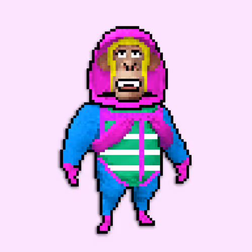 Pixel Radioactive Apes