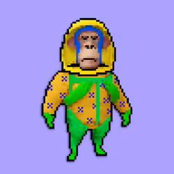 Pixel Radioactive Ape #755