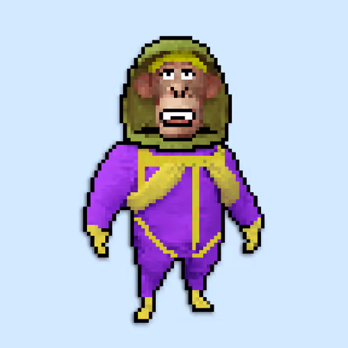 Pixel Radioactive Apes